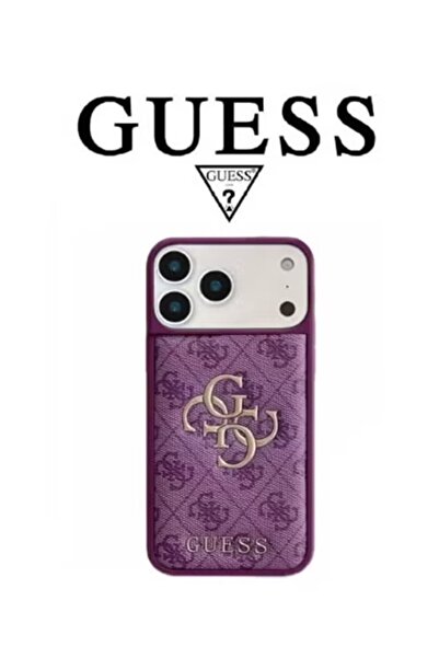 Guess IPhone 17 Pro Max cover, with a logo and a leather design approved by the global brand