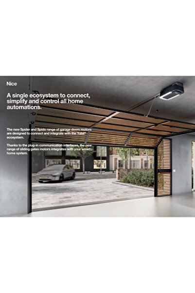 NİCE SPIDER 800 WKLT garage door automation built-in WIFI