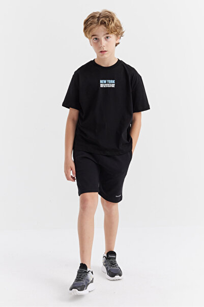 PAULMARK Boy's Text Printed Shorts