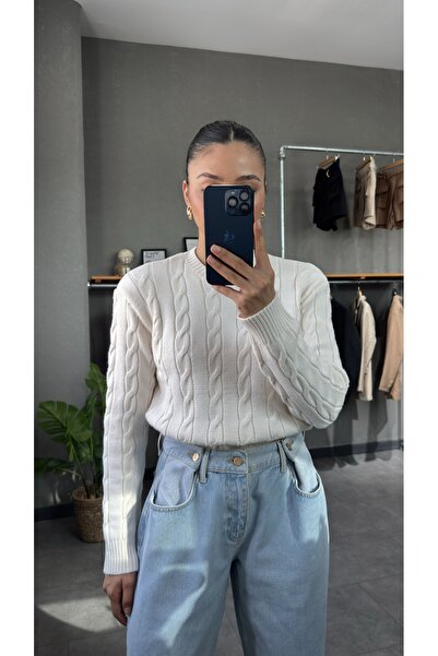 YOUR NAME Pulover tricotat cu gâtul turn