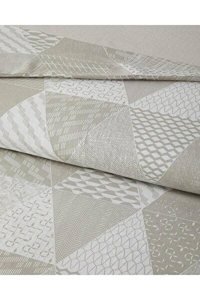 English Home Trio Patch Easy-Iron Double Duvet Cover Set