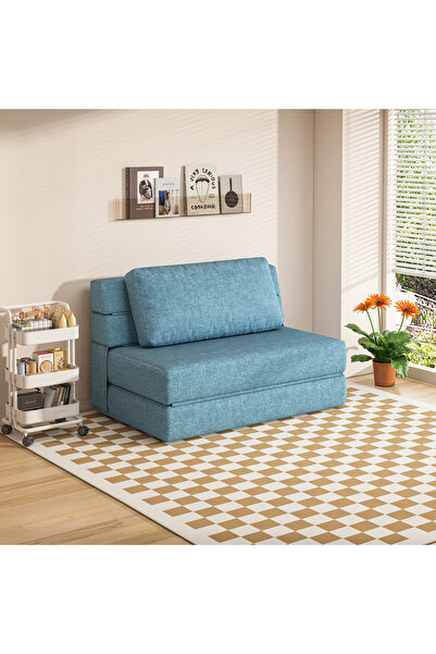 Sheinhome أريكة قابلة للطي والحمل للجلوس أو الاستلقاء أو النوم