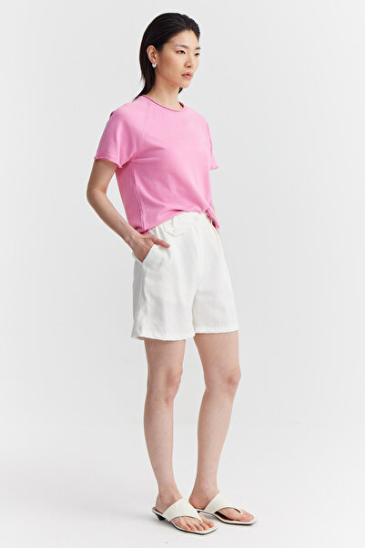 PAULMARK Women's Pleated Detailed Shorts