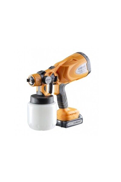 Baukraft BK-SGC10 Paint Sprayer 18V 2Ah 0.8L Ø2.5mm (Set)