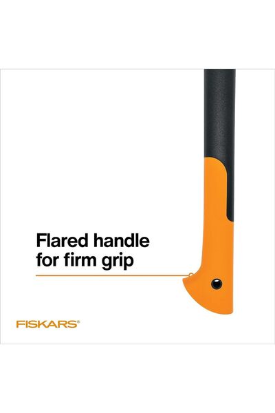 FiSKARS Hookaroon 12 cm - Non-slip Handle with Angled Tapered Blade - Black/Orange
