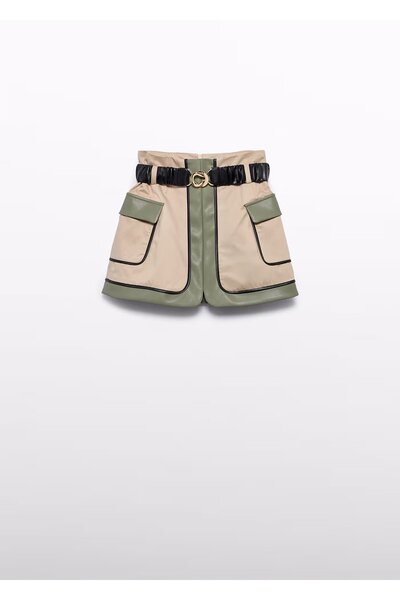 Abel & Lula Mayoral - Combined Crepe Skirt