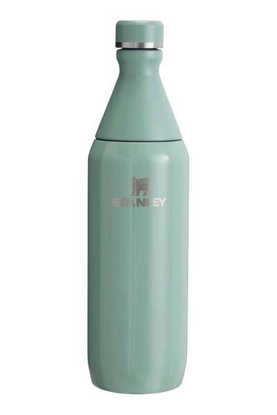 Generic Stanley All Day Slim Leakproof Water Bottle 20oz (Recycled Stainless Steel, Double Opening)