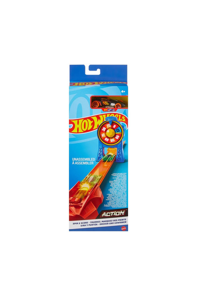 HOT WHEELS ΚΛΑΣΙΚΗ ΔΡΑΣΗ ΜΕ ΑΚΡΟΑΥΜΑΤΑ, ΣΤΡΟΦΗ ΚΑΙ ΕΙΣΟΔΟ