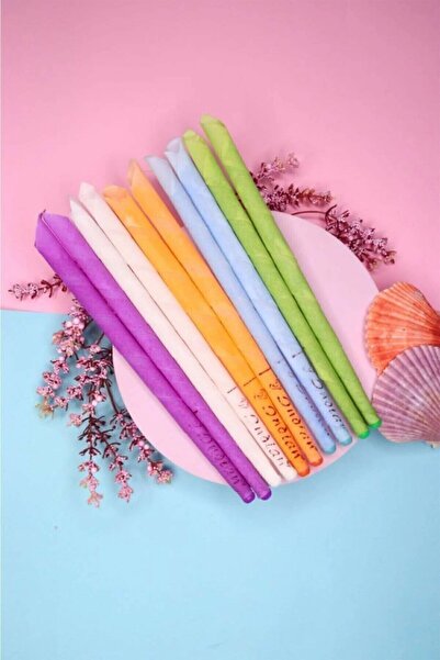 diclecollection 5 Çift (10 Adet) Kulak Temizleme Mumu/Kulak Pisliği Çekme Aparatı/Kulak Temizleme Mumu Çubuğu