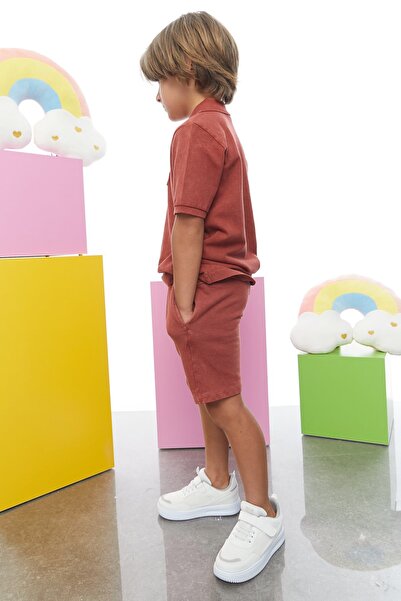 PAULMARK Erkek Çocuk Cepli Şort