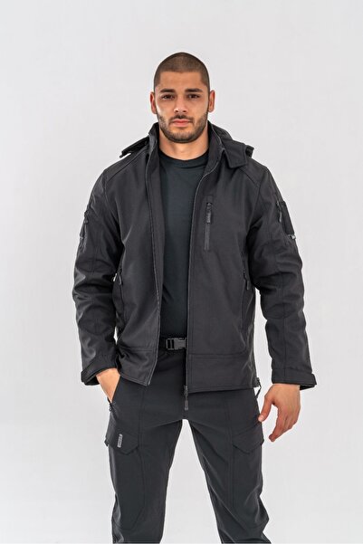 LİKRA Erkek Softshell Kışlık Tactical Mont – Su Geçirmez, Rüzgar Geçirmez, Te...