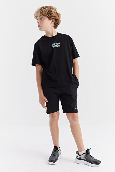 PAULMARK Boy's Text Printed Shorts