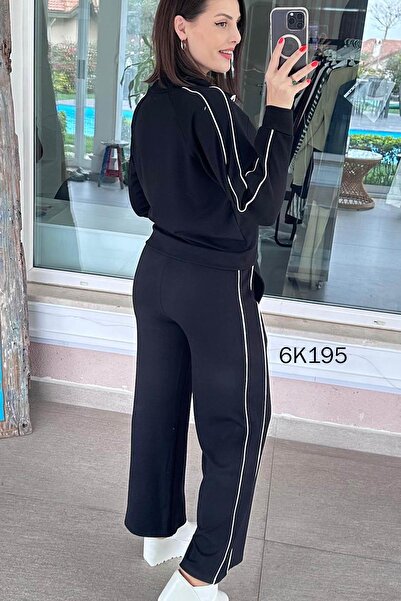 İnce Topuk Ara Piped Zippered Modal Set of 2 6K195