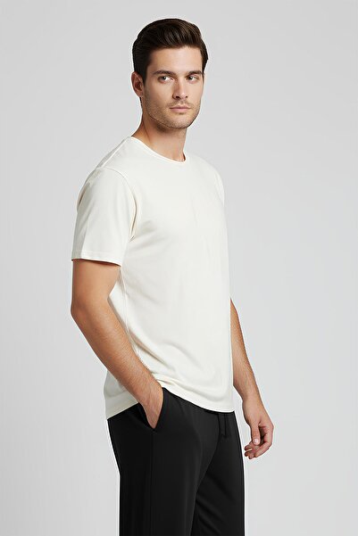 Artış Ανδρικό κοντομάνικο μπλουζάκι Basic Stretch ελαστικό ύφασμα Viscose