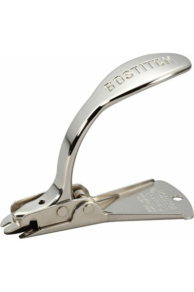 Bostitch Heavy-Duty Staple Remover for Cardboard, Nickel-Plated Chrome Finish (5.25 x 2 x 3.5)
