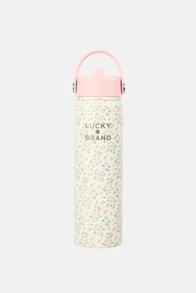 LUCKY BRAND Floral Double Wall Insulated Water Bottle 650 ml, Multicolor