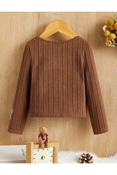 Sheya Shein blouse, brown