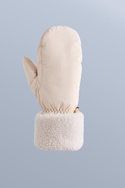 Oysho Padded sheepskin mittens