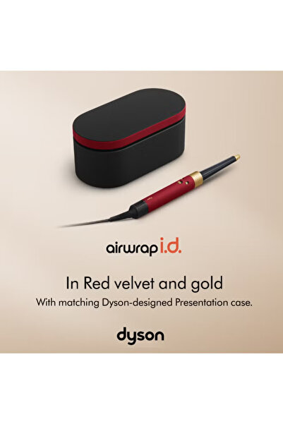 DYSON Airwrap i.d. Multi-Styler And Dryer Straight+Wavy Red Velvet Gold