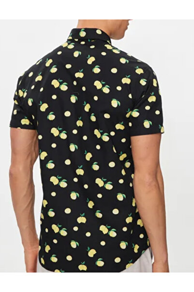 Jack & Jones Jack & Jones short sleeve shirt, black