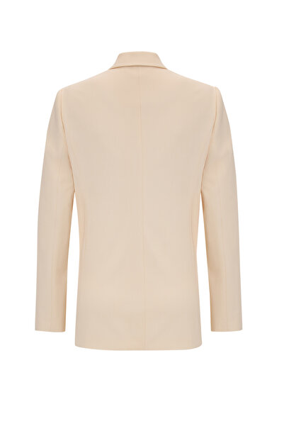 Exquise Double Button Woven Regular Blazer Jacket