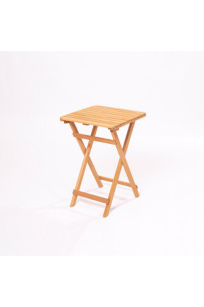 Artenova Garden furniture set - Bistro terrace with 2 chairs and 1 table, foldable, solid wood