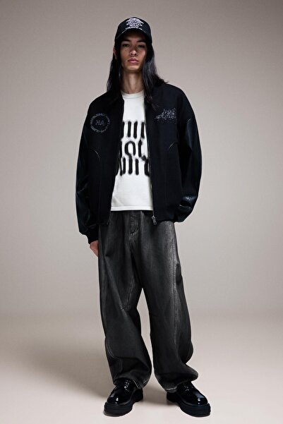 Bershka Printed jumper