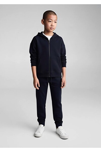 La ciel Paris Children's Top and Bottom Set - Navy Blue