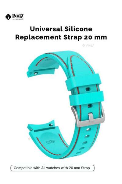 ineix Silicone Replacement Strap For Universal 20 mm