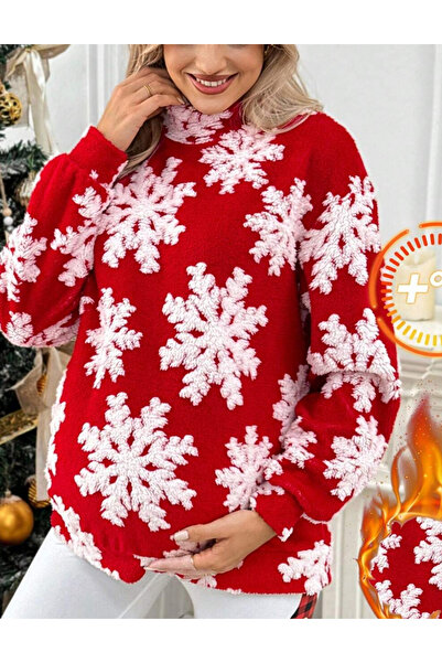 Sheya Shein sweater, red
