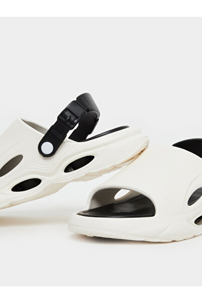 Styli Cut-Out Detail Back Strap Comfort Sandals