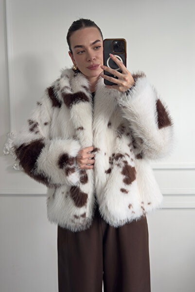 MAGARDE Петниста кожа от висок клас - Екру