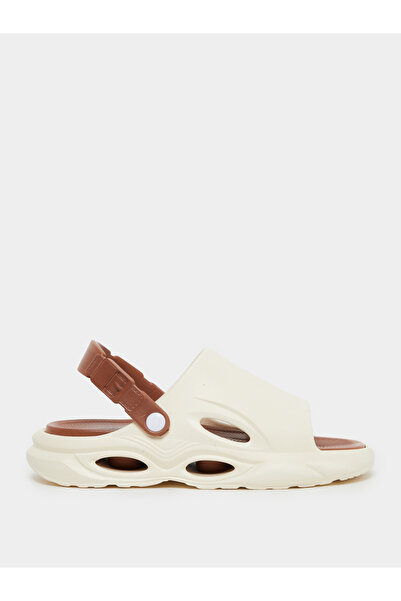 Styli Cut-Out Detail Back Strap Comfort Sandals