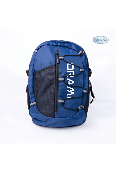 ORAMI Dark Blue Waterproof Sports, School, Gym and Traveling Lightweight Washable Bag