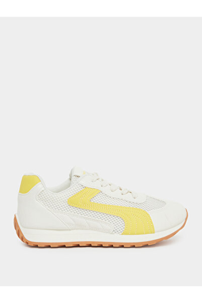 Styli Color Block Mesh Panelled Sneakers