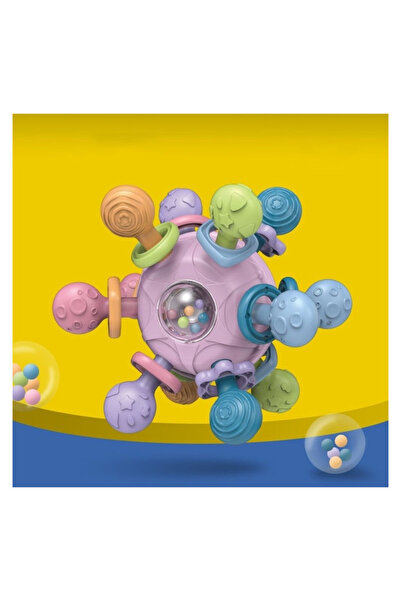 OEM Jucărie senzorială pentru dentiție, silicon, fără BPA, Manhattan Atomic, ...