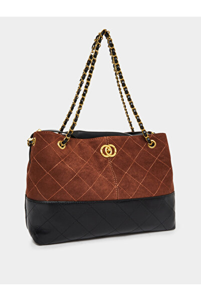 Styli Two Tone Handbag