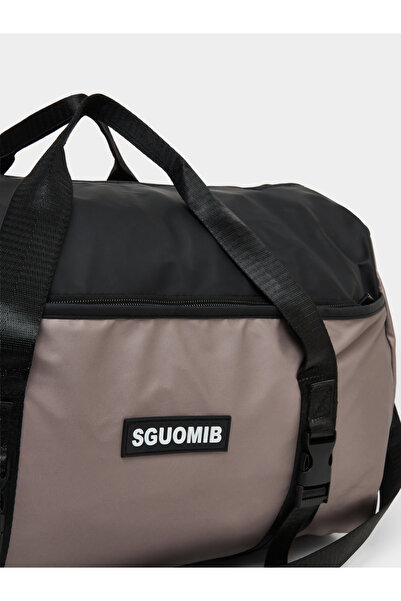 Styli Two Tone Gym Bag with Removable Shoulder Strap