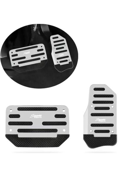 OTO SÜSLEN İSTANBUL Araba Pedal Seti Spor Kaymaz Otomatik Araba Gaz Fren Peda...