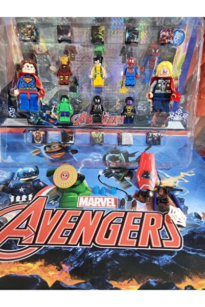 Ailenizin Oyuncakçısı 8'LI AVENGERSS FİGÜR 10 MANYETİK KÜPLÜ AKSESUARLI