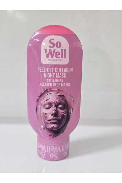 SOWELL BEAUTY Soyulabilir Collagen Gece Maskesi 100 ml