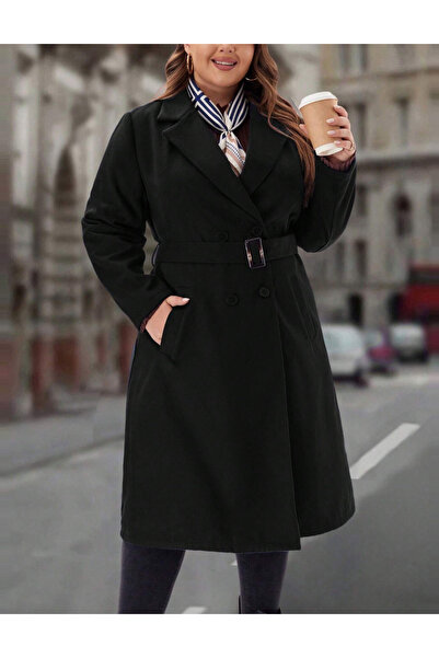 Sheya Shein Curve+ coat, black
