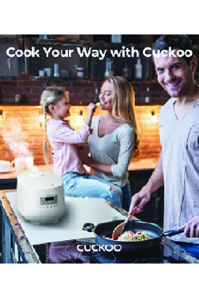 Cuckoo 6-Cup Micom Rice Cooker White - (CR-0641F)