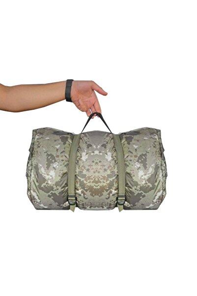 SAVEX Camouflage sleeping bag - fleece lined - water repellent fabric - accord extreme - (m-2)