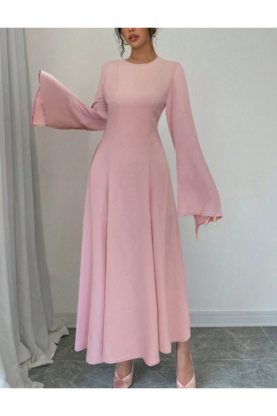 Sheya Shein maxi dress, pink