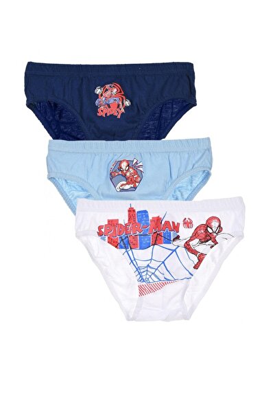 SPIDERMAN Set of 3 pairs of boys' Spider Web panties