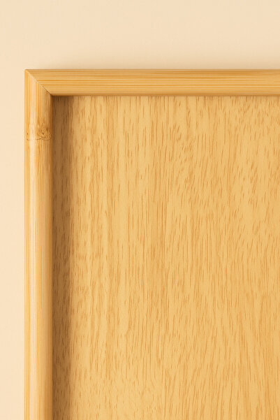 Mirilliahome Set of 2 Bamboo Trays |   Natural Serving Tray