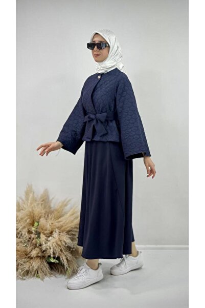 Tebrikler tekstil New Season Women's Hijab Top and Bottom Set Model G3555