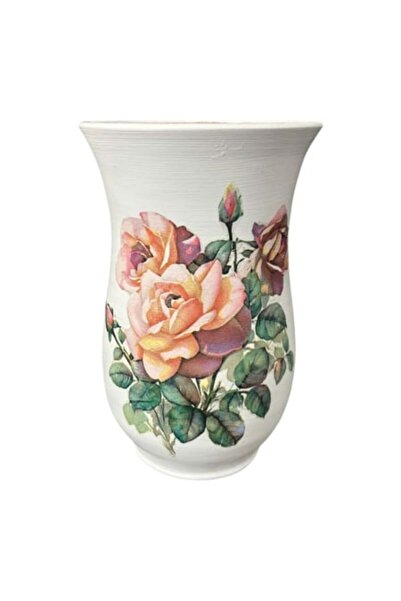 Ceramica Martinescu Ceramic vase for a bouquet of roses