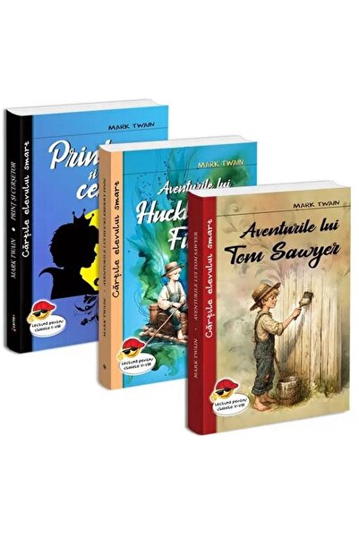 Editura Cartex Pachet Mark Twain: 1. Aventurile lui Huckleberry Finn
